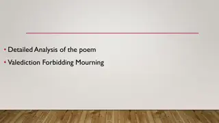 Detailed Analysis of John Donne's Valediction Forbidding Mourning