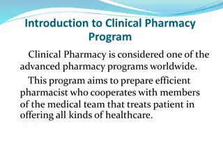 Advanced Clinical Pharmacy Program