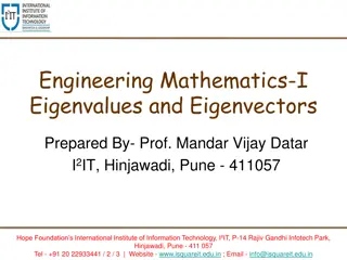 Understanding Eigenvalues and Eigenvectors in Mathematics