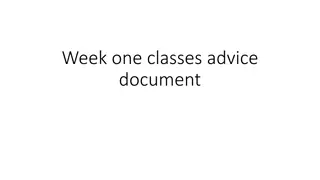 Effective Class Schedules and Course Details