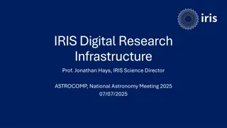 IRIS Digital Research Infrastructure Activities