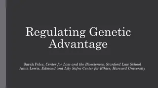 Regulating Genetic Advantage in Sports