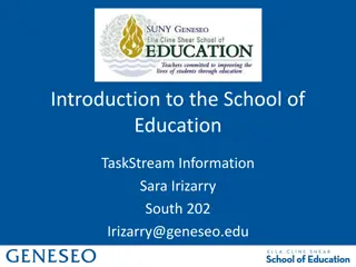 TaskStream Subscription Guide for Educational Excellence