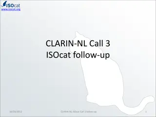 Data Category Structures in www.isocat.org