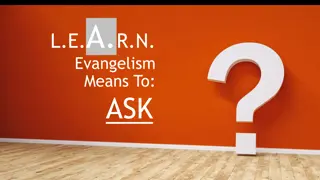Effective Evangelism Through Asking Questions