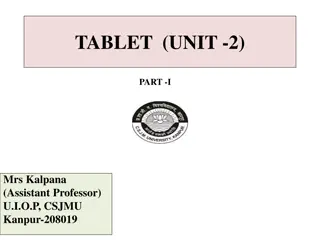 Tablet Additives and Components Explained