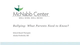 Understanding Bullying: What Parents Should Know