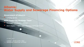 Albania Water Supply and Sewerage Financing Analysis