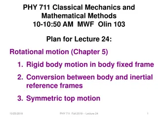 Understanding Rotational Motion in Classical Mechanics