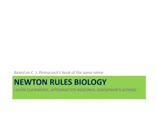 Newton Rules Biology: Understanding Animal Performance
