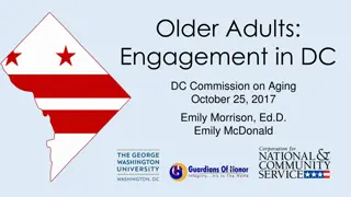 Engaging Older Adults in Community Service