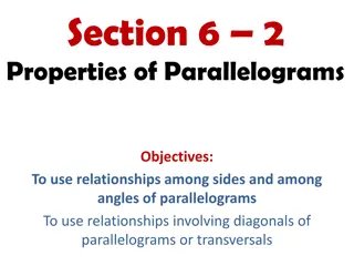 Understanding Properties of Parallelograms