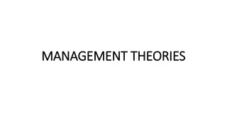 Management Theories Overview