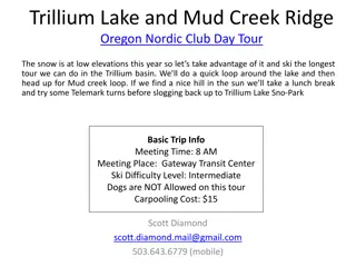 Trillium Lake & Mud Creek Ridge Nordic Club Day Tour
