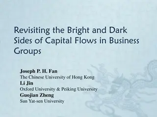 Insights into Capital Flows in Business Groups