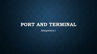 Port and Terminal Climate Change Impacts