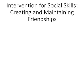 Improving Social Skills: Strategies for Meaningful Friendships