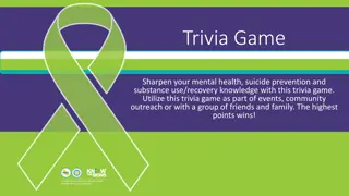 Mental Health Trivia Game: Sharpen Your Knowledge