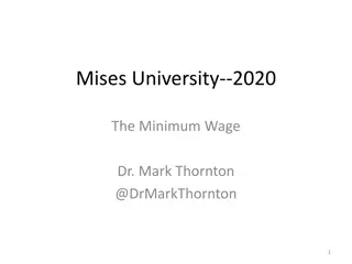 Understanding the Impacts of Minimum Wage Laws