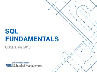 Introduction to SQL Fundamentals