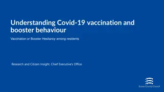 Understanding Covid-19 Vaccination and Booster Hesitancy Study