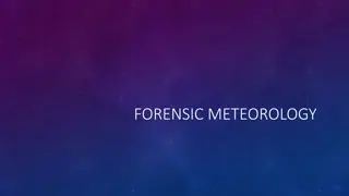 Exploring Forensic Meteorology Cases and Tools