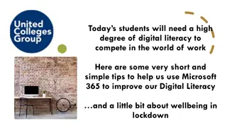 Improve Digital Literacy with Microsoft 365 Tips