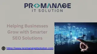 Digital marketing & web agency - ProManage IT Solution