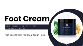 Foot Cream For Cracked Heels & Rough Heels