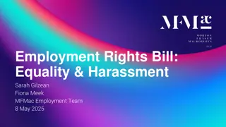Preventing Sexual Harassment: Employer Responsibilities & Changes