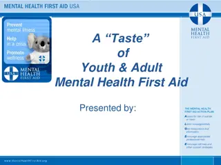 Understand Mental Health First Aid
