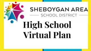High School Virtual Learning Plan Updates