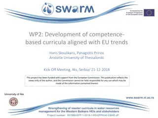 Competence-Based Curricula Development Aligned with EU Trends