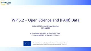 EURO-LABS Second Annual Meeting on Open Science and FAIR Data
