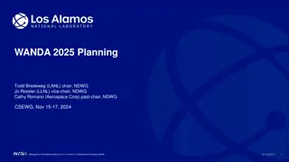 Nuclear Data Working Group Overview