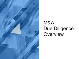Understanding M&A Due Diligence