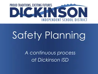 Safety Planning at Dickinson ISD