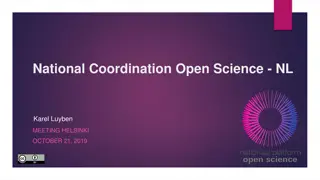 National Coordination Open Science Initiatives