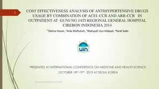 Cost-Effectiveness Analysis of Antihypertensive Drugs Usage by Combination
