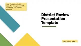 District Review Process Overview