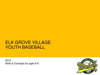 Youth Baseball Skills & Concepts for Ages 6-8