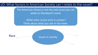Understanding Social Issues in Steinbeck's Novel