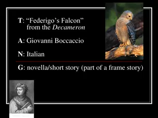 Exploring Literary Elements in Federigo's Falcon