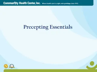 Clinical Precepting Essentials and Handling Vulnerable Situations
