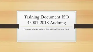 Key Changes in ISO 45001-2018 Auditing