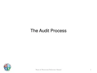 Water & Wastewater Audit Process Guide