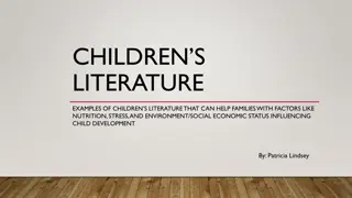 Children's Literature for Development Support
