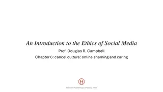 Ethics of Social Media: Cancel Culture Insights