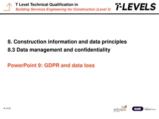 Essential GDPR Principles for Building Services Engineering Students
