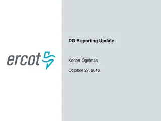 ERCOT Reporting Update Summary